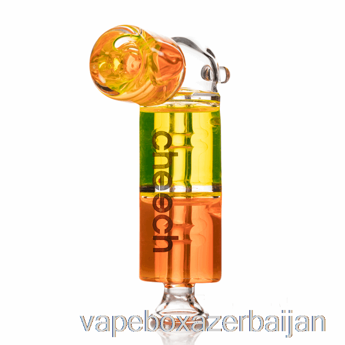 Vape Box Azerbaijan Cheech Glass Dual Freezable Hand Pipe Orange / Yellow